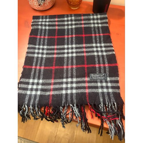 Écharpe Burberry Vintage - 100% Laine 