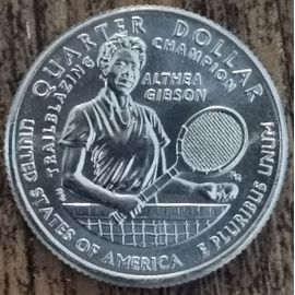 Quarter Dollar Usa Althea Gibson - 2025 P - Liberty - American Woman