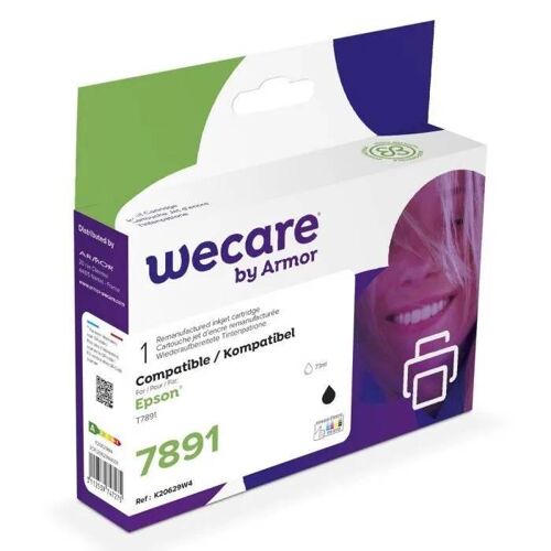 Wecare - 73 ml - noir - compatible - cartouche d'encre (alternative pour : Epson T7891) - pour Epson WorkForce Pro WF-5110DW, WF-5190DW, WF-5620DWF, WF-5690DWF