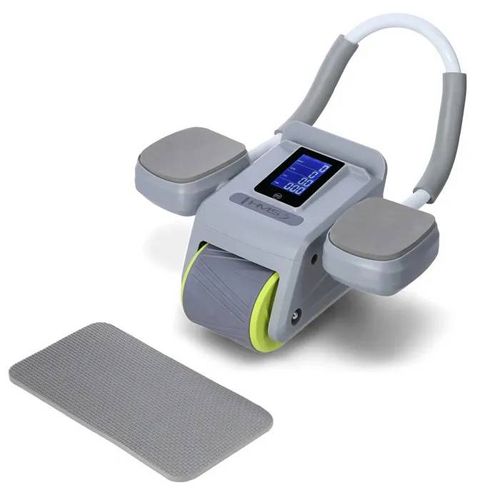 Roue Abdominale Automatique - Hms - Ka08 - Écran Lcd - Chargeur Usb-C - Confortable Et Léger