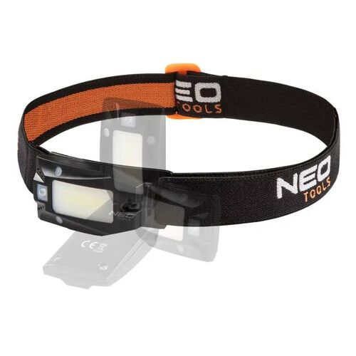Lampe Frontale - Neo Tools - 180 Lm - Rechargeable Usb - Détecteur De Mouvement - Ipx4