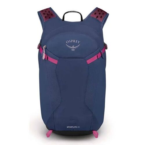 Osprey Sac à dos de randonnée bleu foncé rose pour femme et homme - Sportlite 20 Alkaline / Hotspot Pink 303887