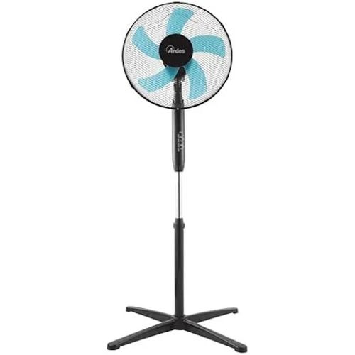 Ventilateur sur pied - ARDES - STEELO 40PNR - Oscillation - Inclinaison réglable - 3 vitesses