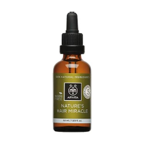 Sérum Capillaire - Apivita - Nature Hairs Miracle - 50ml - Vegan - Tous Types De Cheveux 