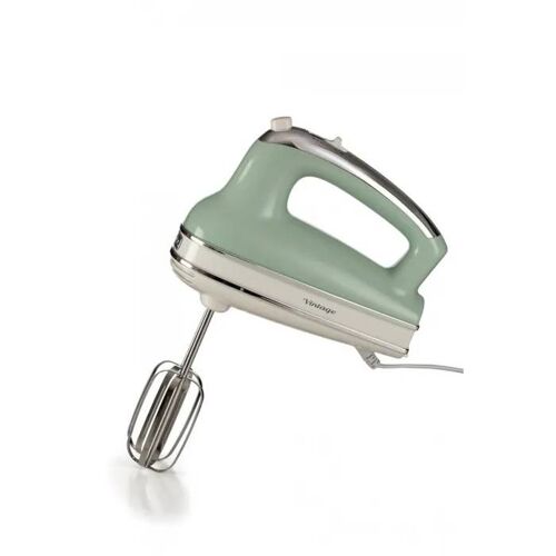 Ariete Sbattitore manuale Vintage 1548 Verde 450W 5 velocità con Turbo
