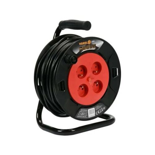 Multiprise Toya - 82682 - RALLONGE VOREL ENROULEUR/25 m