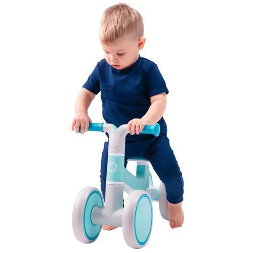 Draisienne À 4 Roues Eva - Lionelo Villy - Vélo Enfant - 1-3 Ans (Jusqu'à 30 Kg) - Ergonomique - Turquoise