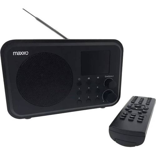 Radio portable DAB FM - Maxxo - DT02 - Wi-Fi - Bluetooth - Écran couleur 2,4 pouces