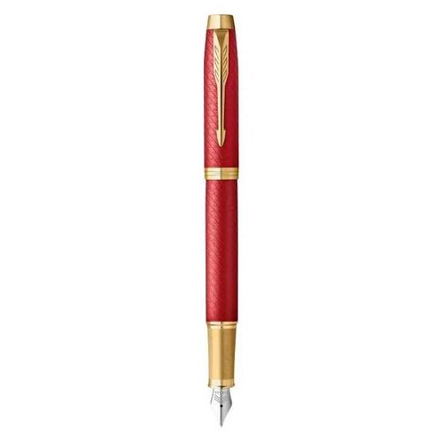 Stylo Plume - Parker - Im Premium - Rouge - Plume Fine - Coffret Cadeau