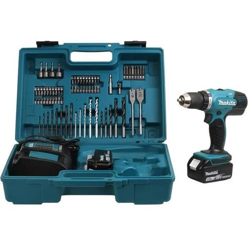 Perceuse visseuse - MAKITA - DDF453SFX1 - 2 batteries 18V 3.0Ah - Mandrin auto-serrant - 36 mm