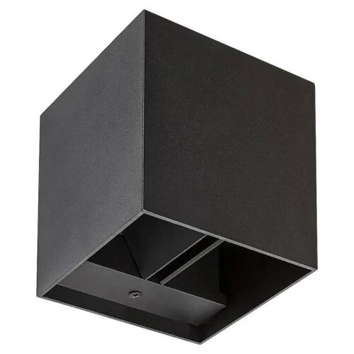 Applique Extérieur En Aluminium Angle Du Faisceau Lumineux Réglable Rabalux Solin G9 1xmax 42w Ip54 - Matte Black - 11x11x11 Cm