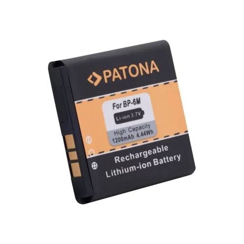 Patona Batterie Li-Ion 1200 Mah Pour Nokia 3250 Xpressmusic, 6151, 6233, 6234, 6280, 6282, 6288, 9300, 9300i, N73, N77, N93