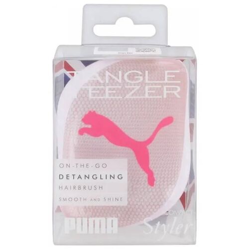 Brosse À Cheveux - Tangle Teezer - Compact Styler - Rose Puma - Pour Enfant - Démêlage Facile 