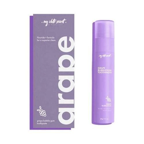 Dentifrice - My White Secret - Chewing-Gum De Raisin - 60 Ml - Vegan - Fluoride+ 