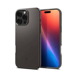 Coque Téléphone - Spigen - Iphone 16 Pro - Thin Fit Mag Magsafe - Tpu/Pc - Ultra-Fine 1,55 Mm