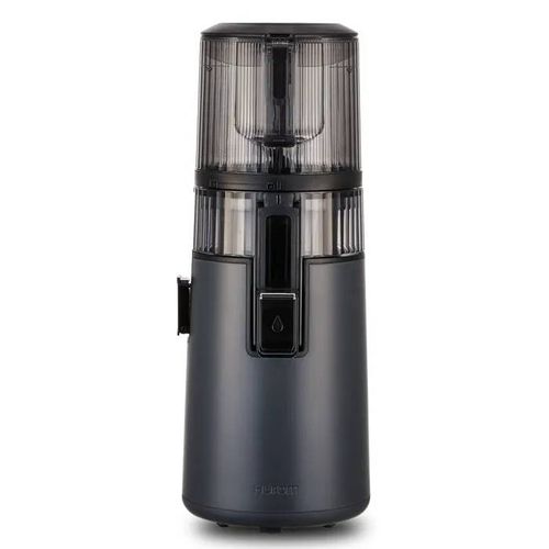 Extracteur de jus vertical - HUROM - H70-FT - Gris Titane - Design compact - Multi-vis Ultem