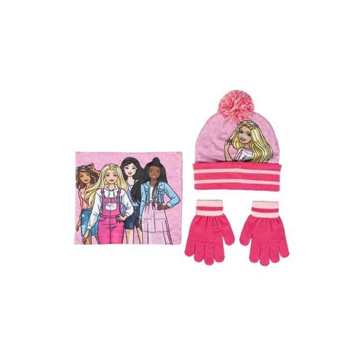 Ensemble d'hiver - DISNEY - Snood Barbie - 3 pièces - Multicolore - Pour enfants à partir de 4 ans