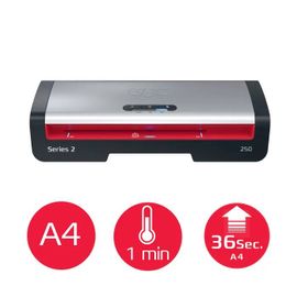 Plastifieuse - Gbc - 250 Office A4 - 36s Par Feuille - 75 À 125 Microns - Fonction Anti-Bourrage