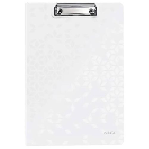 Porte-Bloc A4 - Leitz - 41990001 - Couverture Polyfoam - Design Ergonomique - Blanc