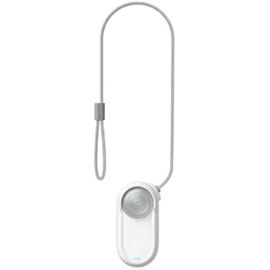 Cordon de sécurité magnétique - INSTA360 - GO 3S - Caoutchouc solide - Étui de protection - Pendentif blanc