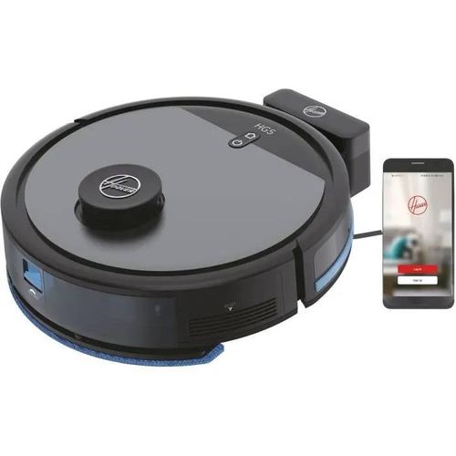 Robot Aspirateur - Hoover - HG530H - Humide et Sec - Navigation Laser - Brosse XL