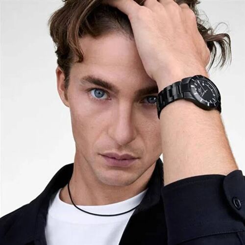 Montre - Daniel Wellington - Iconic Paradigma - Acier Inoxydable - Cadran Noir - Quartz