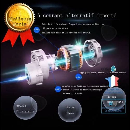 Centrifugeuse - CONFO® - Extracteur de jus - 150W - Vin rouge - Facile à nettoyer