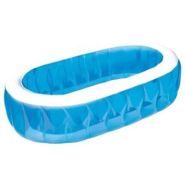 Bestway PISCINE ELLIPTIQUE 2.29m x 1.52m x 51cm - bleue
