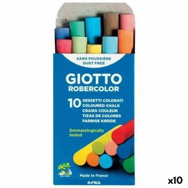 Craies - Robercolor - Giotto - Lot De 10 - Multicolore