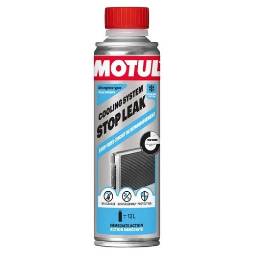 Additif Anti-Fuite Radiateur - Motul - Stop Fuite - Réparation Micro Fissures - 300 Ml