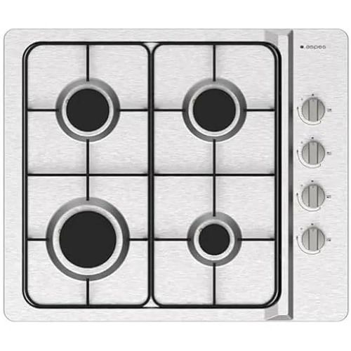 Plaque de gaz Aspes AG4600X 7500 W - Avant - Gaz - Table de cuisson au gaz - Acier inoxydable