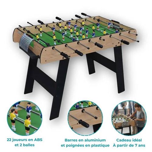 DEVESSPORT Baby-foot pour enfants New Stadium 4¿