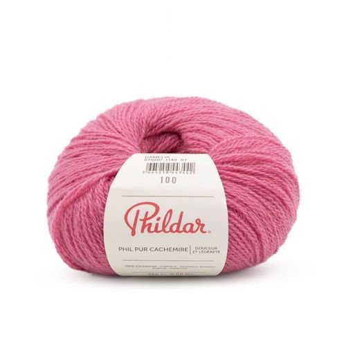 Pelote Exceptionnelle Phil Pure Cachemire À Tricoter - 25 Gr - Phildar. Color : Camelia