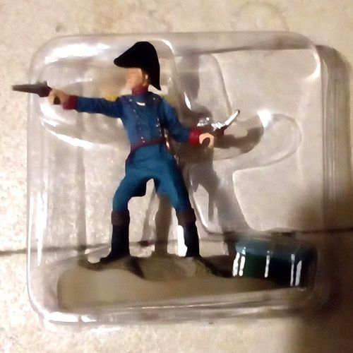 Soldat De Plomb Atlas - Histoire De L'Artillerie Officier Français 1er Empire