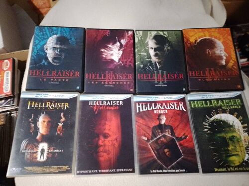 Intégrale Hellraiser 8 Dvd