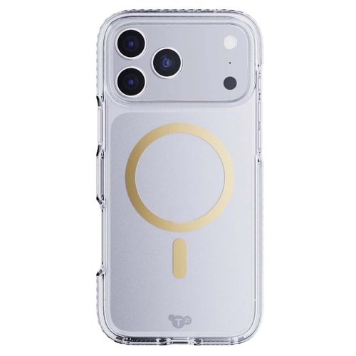 Coque MagSafe pour iPhone 17 Pro Max EvoCrystal Antichoc 5m Tech21 Transparent