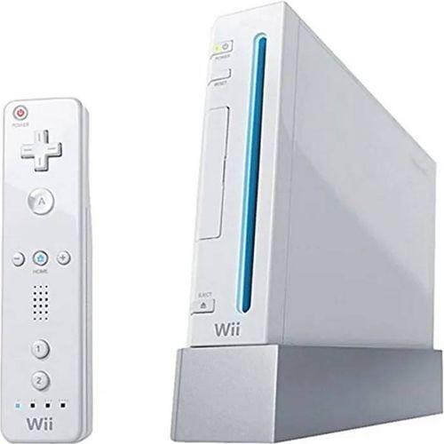 Console salon - Nintendo - Wii - Blanc - Secteur - Voyant d'alimentation