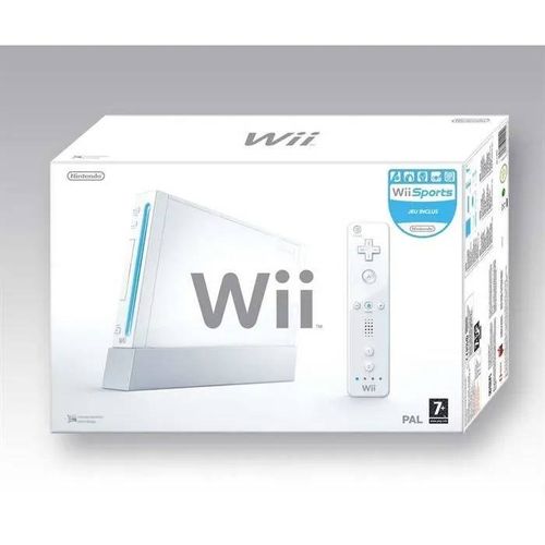 Console de salon - Nintendo - Wii - Blanche - Bundle - Inclus Wii Sports