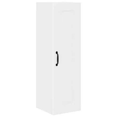 Vidaxl Meuble Mural De Cuisine Avec Étagère Blanc 30 X 31 X 100 Cm