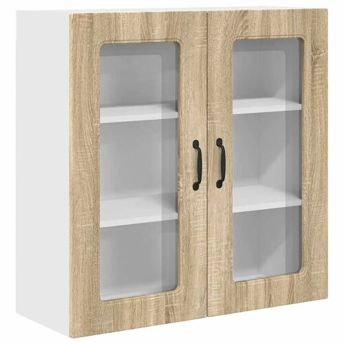 Vidaxl Meuble Mural De Cuisine Avec Porte Chêne Sonoma 80 X 31 X 80 Cm