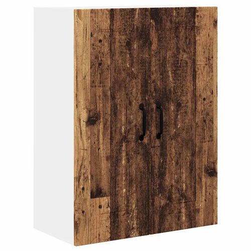 vidaXL Meuble mural de cuisine avec porte Bois Ancien 60 x 31 x 80 cm