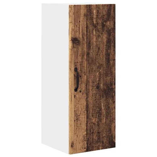 vidaXL Meuble mural de cuisine avec porte Bois Ancien 30 x 31 x 80 cm