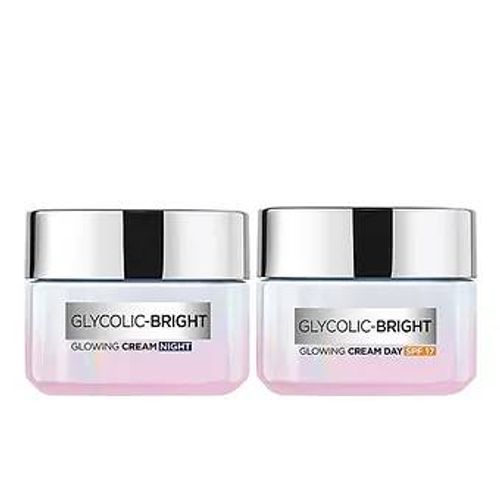 Glycolic Bright Glowing Withspf17 Day Cream,50ml+ Night Cream,50ml 