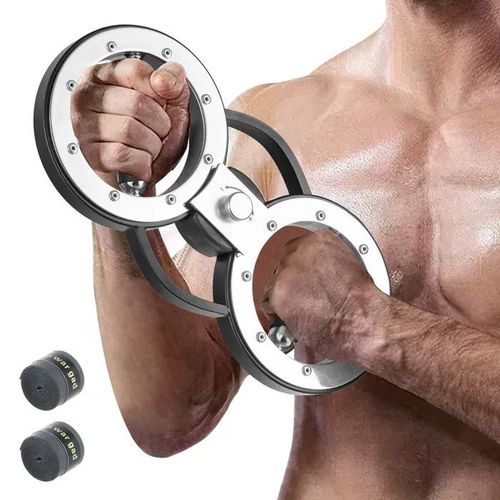 Costway Bracelet De Force, Machine À Brûler, Résistance Réglable Et Rotation À 360°, Pour Fitness, Rééducation