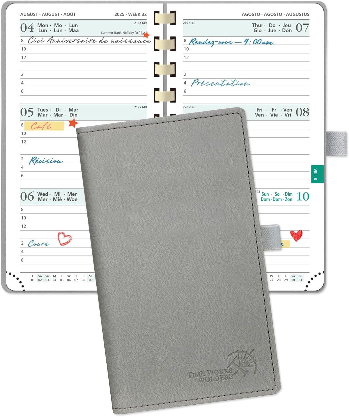 Life Planner Agenda 2024 Semainier: Agenda 2024 Semainier 1 Semaine Sur 2  Pages | Planificateur Hebdomadaire Burde Agenda 2026, image size:1214x1451