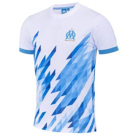 M - Maillot - Olympique De Marseille - Om - Blanc - Homme - Manches Courtes