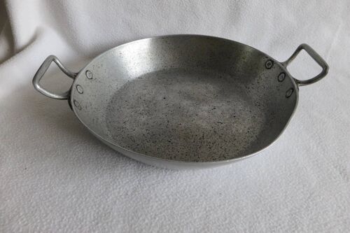 Ancien Plat Alu 22 Cm/C3