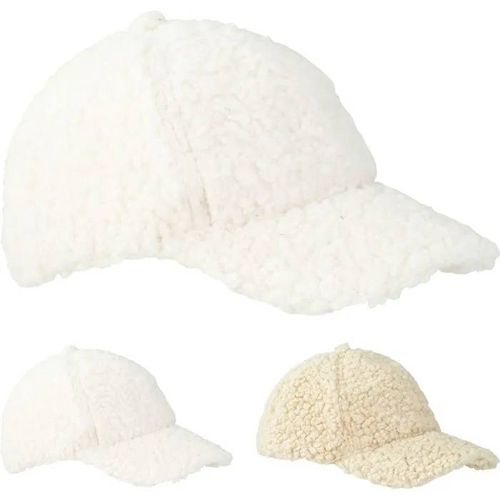 Berretto Invernale Da Donna In Peluche Teddy Colore Assortito