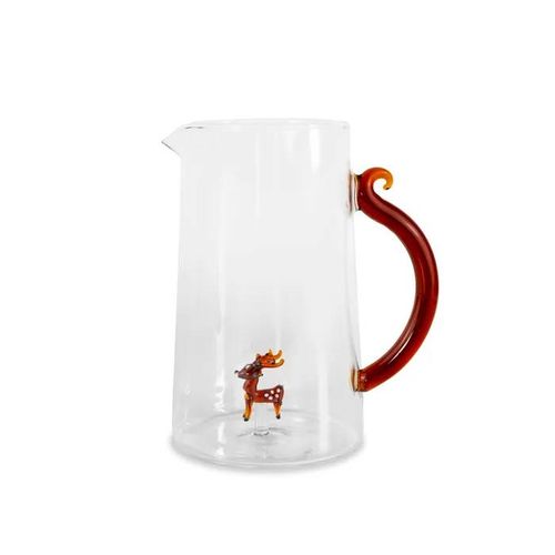 Caraffa 1,5l In Vetro Borosilicato Renna