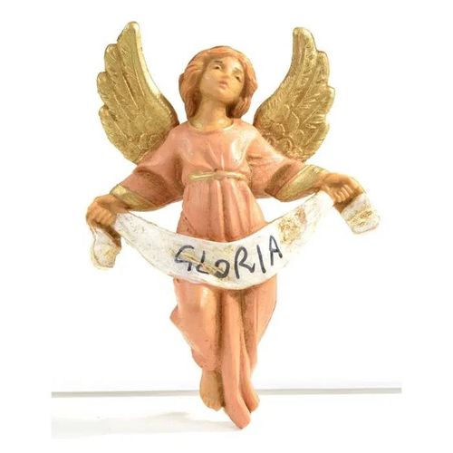 FONTANINI ANGELO GLORIA 6,5CM IN RESINA STATUINE PRESEPE (F-206)